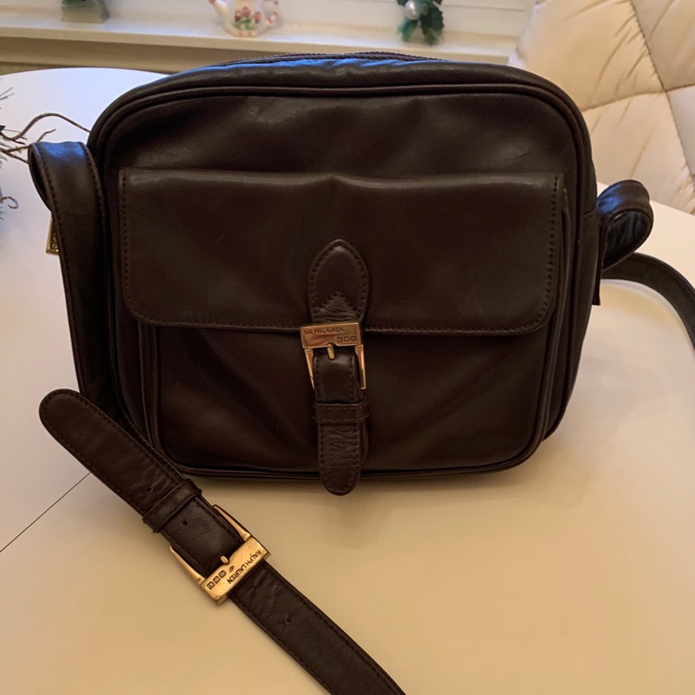 Ralph Lauren Leather Purse, Vintage